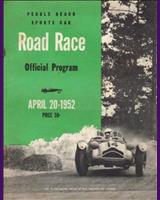Programme Cover - SCCA National Pebble Beach [S1.5] 1952