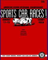 Programme Cover - SCCA Divisional Pensacola [CP+DP+EP+GM] 1962