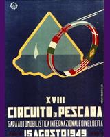 Programme Cover - Circuito di Pescara 1949