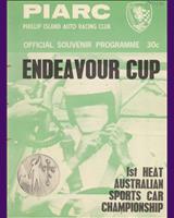 Programme Cover - Endeavour Cup Phillip Island 1970