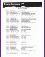 Entry List - Exxon Supreme GT Phoenix 1994