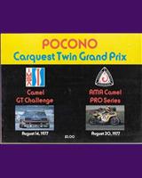 Programme Cover - Pocono 100 Miles 1977