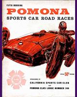 Programme Cover - Preliminary Pomona [Production 1.3] 1957