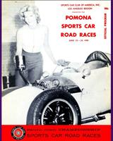 Programme Cover - SCCA Regional Pomona [Novice +2.0] 1960