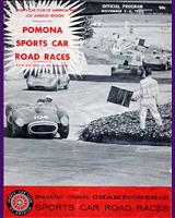 Programme Cover - SCCA Regional Pomona [EP+FP] 1960