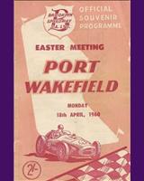 Programme Cover - Port Wakefield 1960