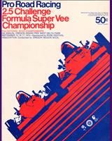 Programme Cover - SCCA National Portland [CSR+CP+DP+EP+BS] 1972