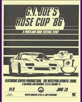 Programme Cover - Rose Cup Portland 1986