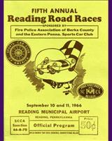 Programme Cover - SCCA Regional Reading 1966