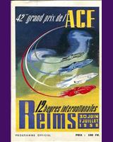 Programme Cover - 12 h Reims 1956