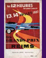 Programme Cover - 12 h Reims 1957