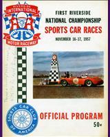 Programme Cover - SCCA National Riverside [Ladies+FIII] 1957
