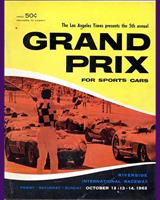 Programme Cover - Riverside [GP+HP+IP+HM+IM] 1962