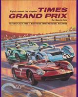 Programme Cover - Amateur Production Car Race Riverside 1965