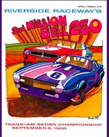 Programme Cover - Riverside 250 Miles Trans-Am 1968