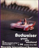 Programme Cover - Can-Am Riverside 1981