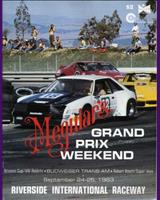 Programme Cover - Trans-Am Riverside 1983