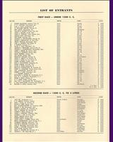 Entry List - SCCA National Road America - Classes FP+GP 1956