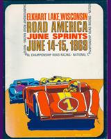 Programme Cover - SCCA National Road America [AP+BP+CP+DP+AS] 1969