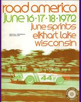 Programme Cover - June Sprints Road America [ASR+BSR+CSR] 1972
