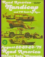 Programme Cover - Road America Handicap 1975