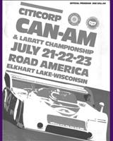 Programme Cover - Can-Am Road America 1978