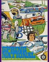 Programme Cover - SCCA National Road Atlanta [ASR+BSR+AP+BP+CP+AS] 1973