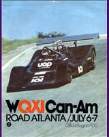 Programme Cover - Can-Am Road Atlanta 1974
