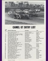 Entry List - Road Atlanta 100 Miles 1978
