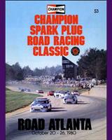 Programme Cover - US Champions Road Atlanta [BP] 1980