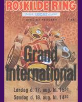 Programme Cover - Roskilde Ring International - Sports 1500 cc 1957