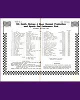 Entry List - South African 6 Hours 1960