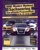 Programme Cover - ADAC GT Masters Sachsenring 2012