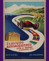 Programme Cover - Circuito di Salerno 1955