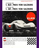 Programme Cover - Preis von Salzburg 1969