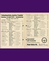 Entry List - 4 h Salzburgring 1976