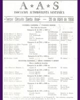 Entry List - Santa Ana - Sports and Grand Touring 1958