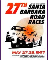 Programme Cover - SCCA Regional Santa Barbara [AP+BP+CP] 1967
