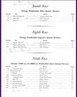 Entry List - Santa Clara [Production Jaguar/MG] 1954