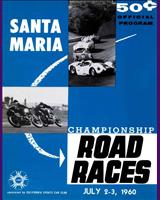 Programme Cover - Preliminary Santa Maria [GP+HP+IP] 1960