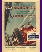 Programme Cover - Hillclimb Schauinsland 1953