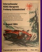 Programme Cover - Schauinsland Hill Climb 1964