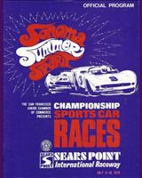 Programme Cover - SCCA National Sears Point [CSR+DP+EP] 1970