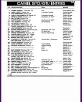 Entry List - Sears Point IMSA GT 1988