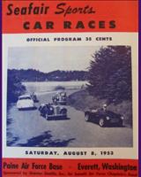 Programme Cover - SCCA National Seattle Seafair - Colonels Cup 1953