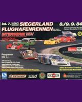 Programme Cover - Interserie Siegerland 1984