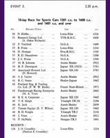 Entry List - NSCC Silverstone [S+1.2] 1961
