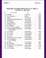 Entry List - NSCC Silverstone [SR] 1961