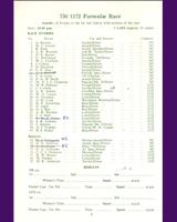 Entry List - Clubmen's Championship Silverstone - 750/1172 Formulae Race 1961