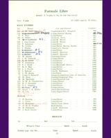 Entry List - Clubmen's Championship Silverstone - Formula Libre 1961
